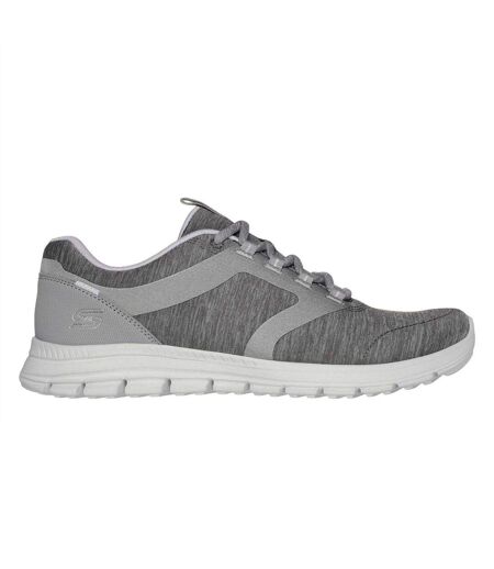 Baskets Luminate Femme Gris Skechers