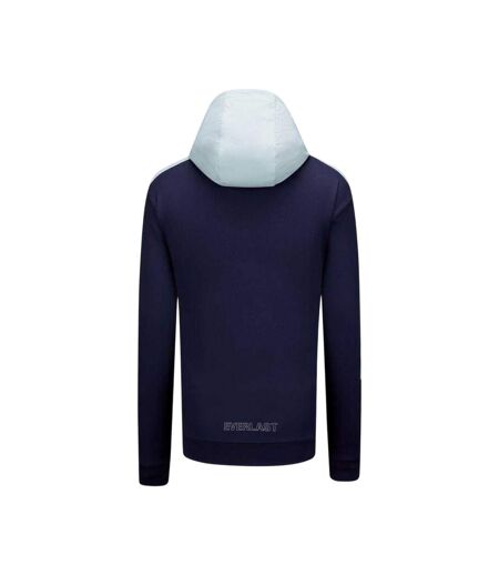 Mens Polyester Hoodie Navy Blue Everlast