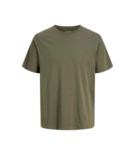 T-shirt Motif/style Uni Basic Homme Kaki Foncé Jack And Jones