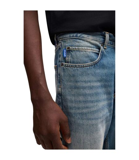 Mens 5 Pockets Slim Jeans Medium Blue Hugo