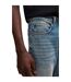 Mens 5 Pockets Slim Jeans Medium Blue Hugo-4