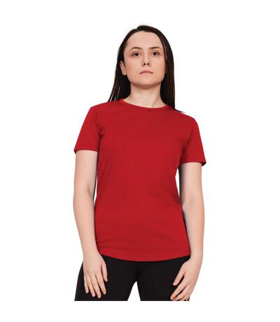 Womens/ladies original tech t-shirt red Casual Classics