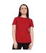 T-shirt original tech femme rouge Casual Classics Casual Classics