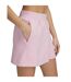 Womens/ladies Fleece Shorts Pink Under Armour-4