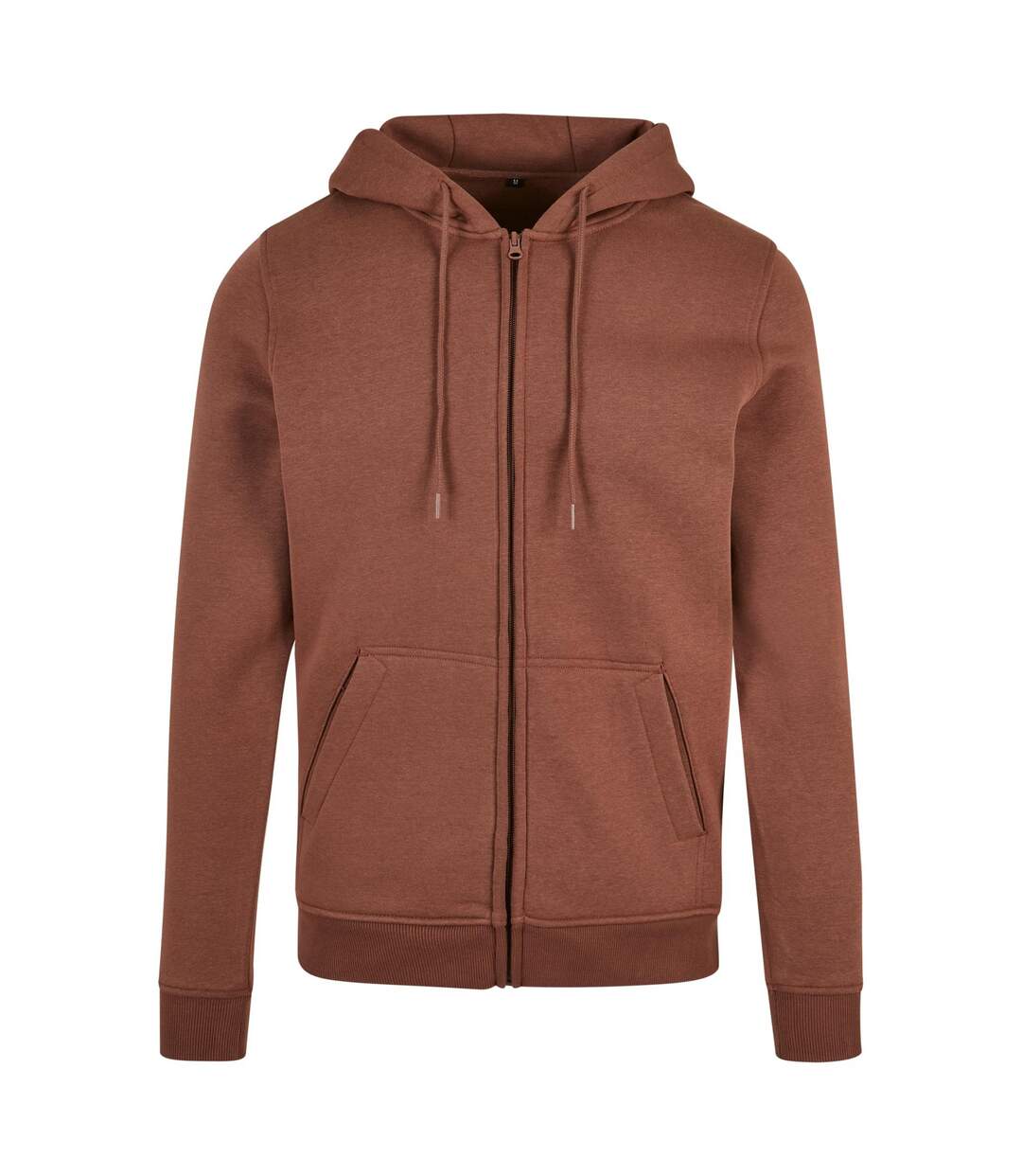 Sweat À Capuche Adulte Gris Foncé Build Your Brand-1