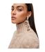 Pull Femme Marron Clair Vero Moda-4
