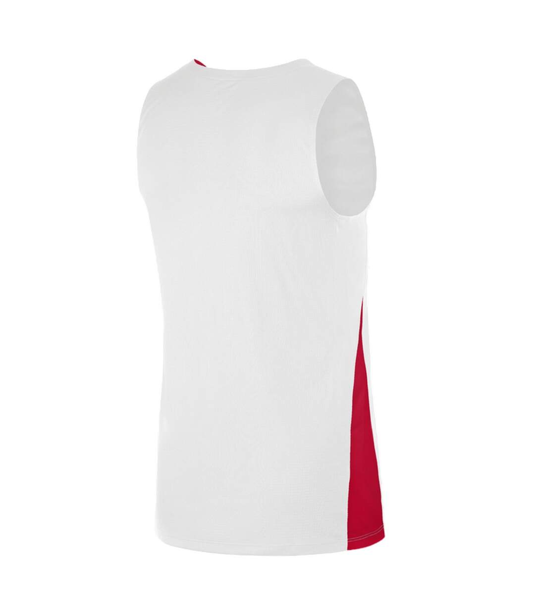 Mens Team V Neck Basketball Jersey White Uni Red Nike-2