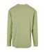 Haut Manches Longues Motif/style Délavé À L'acide Homme Vert Urban Classics-2