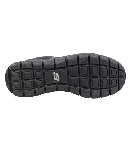 Mens Track Scloric Shoes Black Skechers