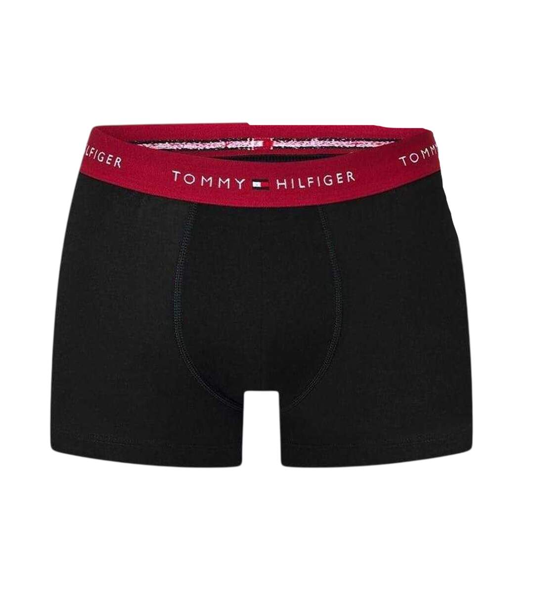 Pack Of 3  Mens Cotton Blend Classic Boxer Shorts  Red Blue Tommy Hilfiger-2