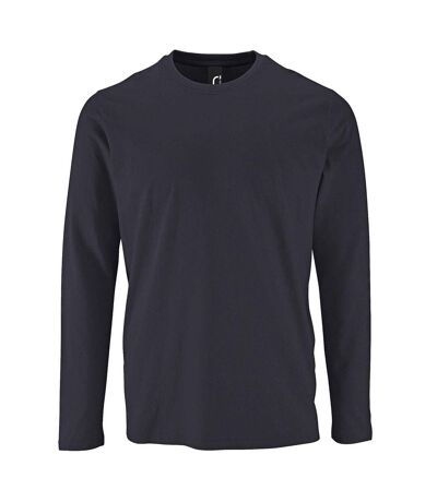 SOLS Mens Imperial Long Sleeve T-Shirt (Mouse Gray)