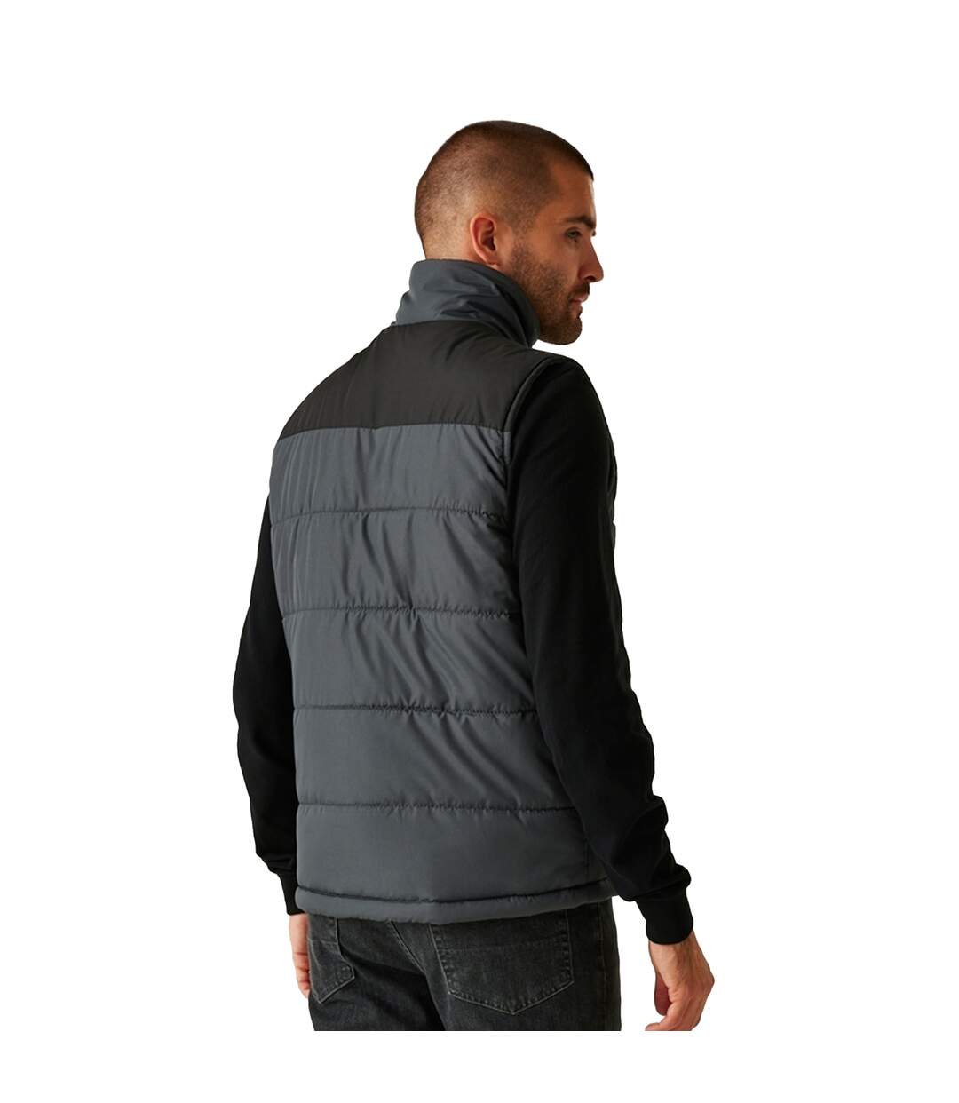 Veste Bodywarmer Isolée Standout Altoona Pour Hommes Gris Noir Regatta Professional-4