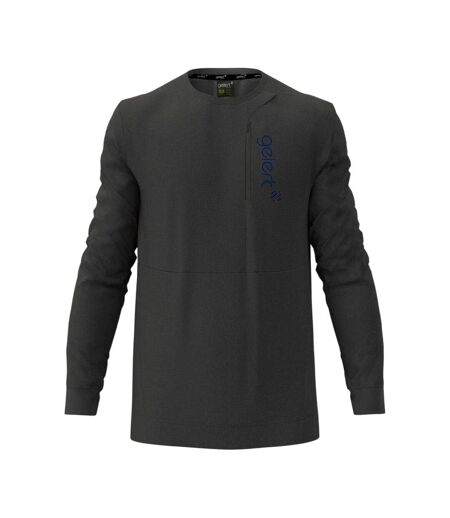 Mens Crew Neck Long-sleeved Sweatshirt Dark Grey Gelert