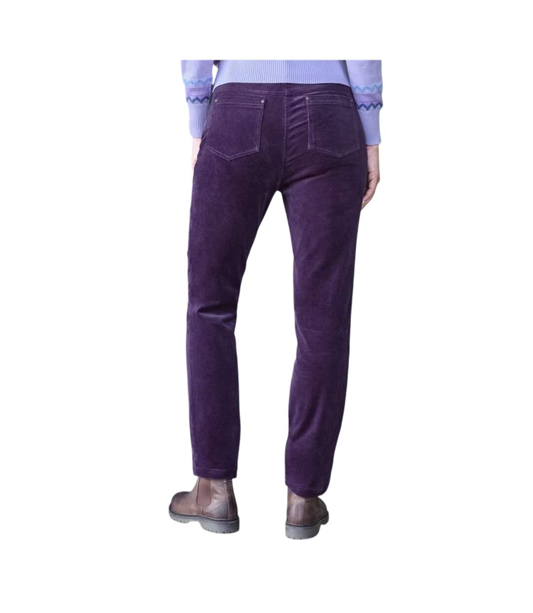 Jean Femme Violet WoolOvers-2