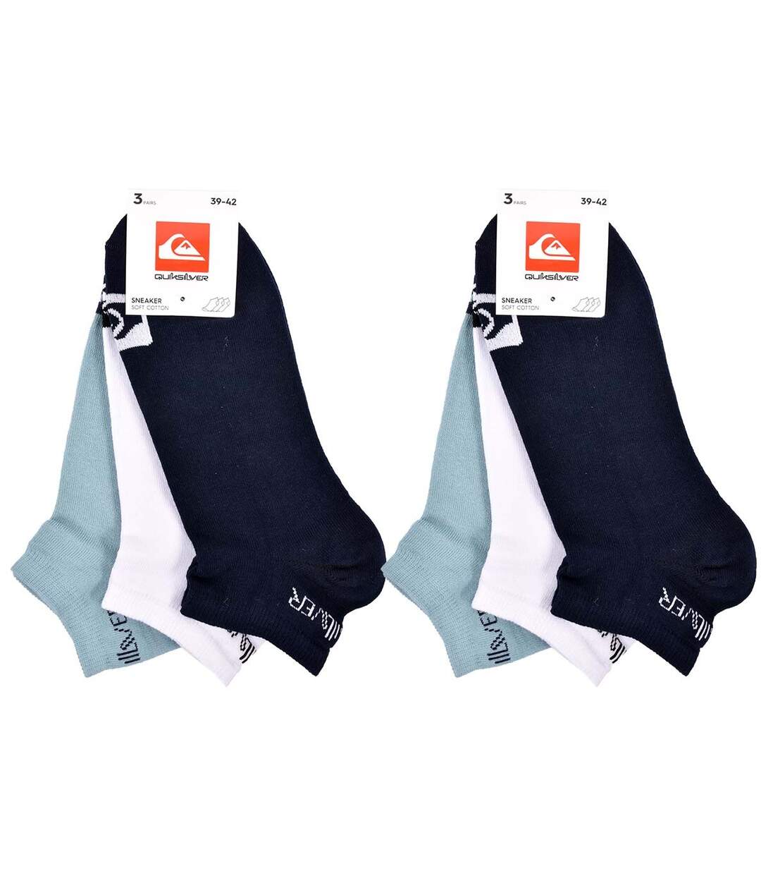 Chaussettes QUICKSILVER SNEAKER Pack de 6 Paires 7062-4