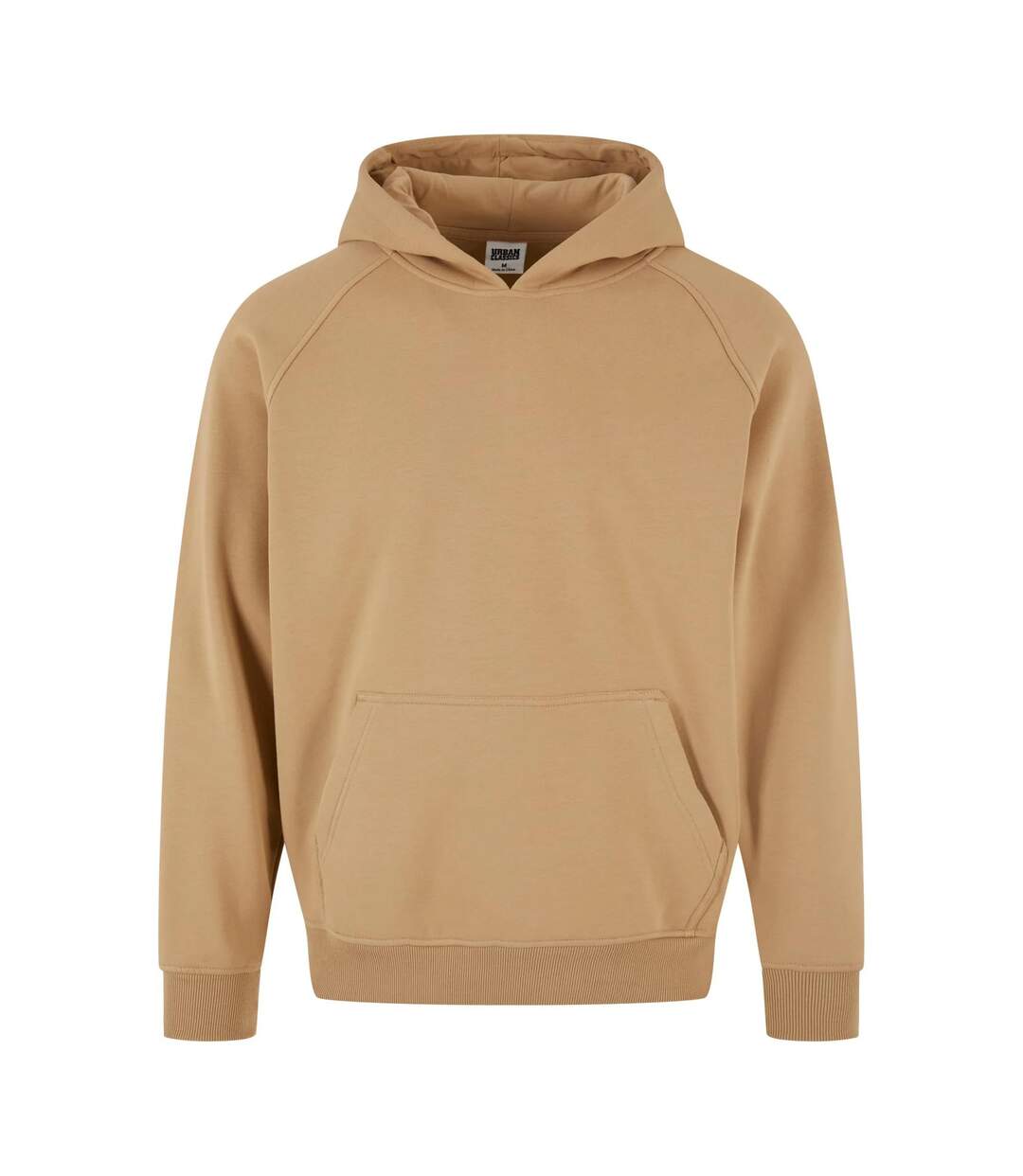 Sweat À Capuche Cosy Homme Beige Foncé Urban Classics-1
