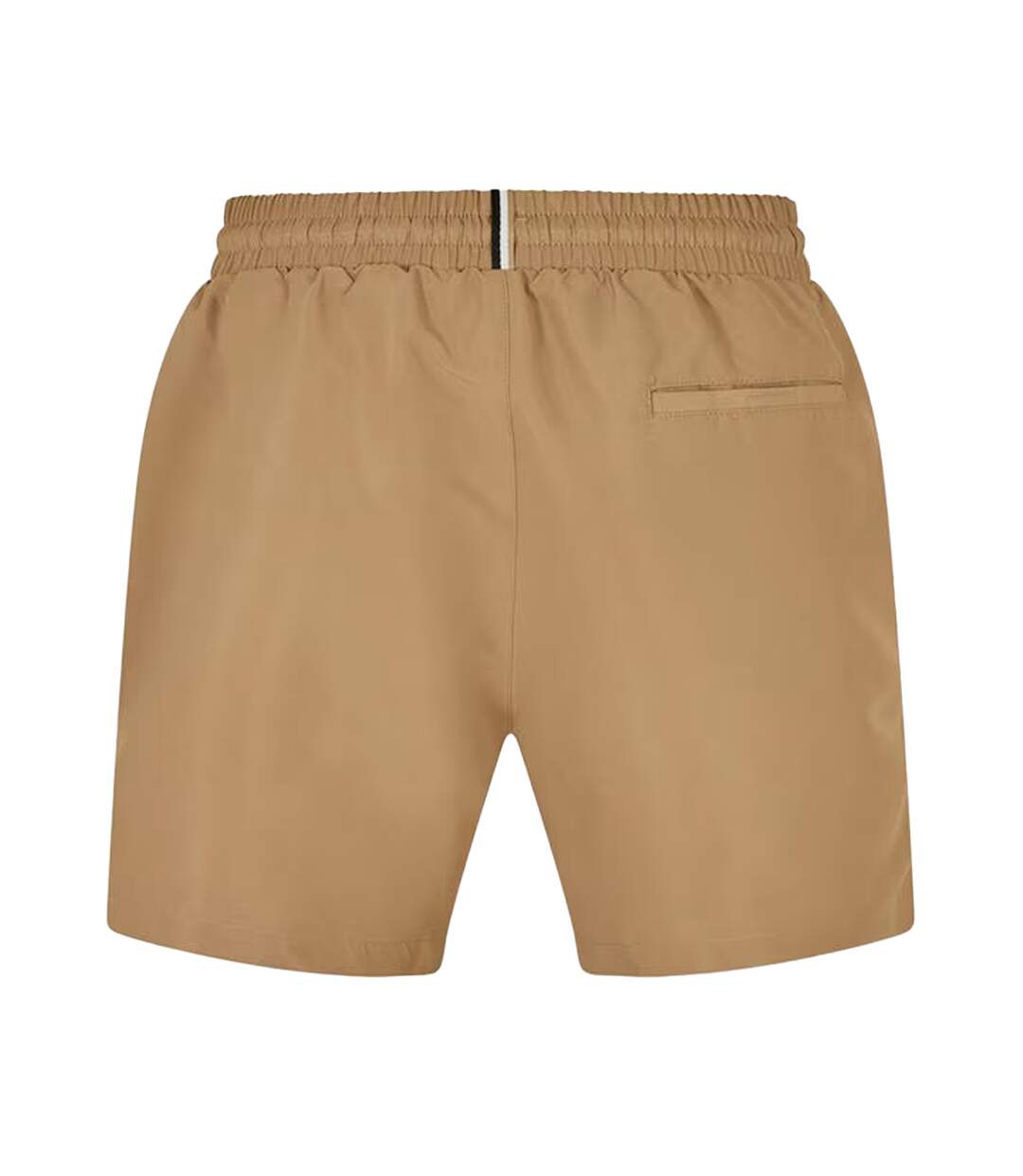 Mens Starfish Swim Shorts Camel Beige Black Boss-3