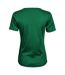T-shirt À Manches Courtes 100% Coton Femme Vert Forêt Tee Jays-2