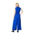 Womens/ladies Occasion Cowl Neck Petite Jumpsuit Cobalt Principles-2
