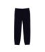 Womens/ladies Woven Relaxed Fit Joggers Navy Blue Lacoste-2