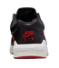 Womens/ladies Jordan Stadium 90 Swoosh Leather Trainers Black Red Nike-4