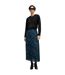 Jupe Mi-longue Motif/style Marbré Femme Marron Hugo Boss-4