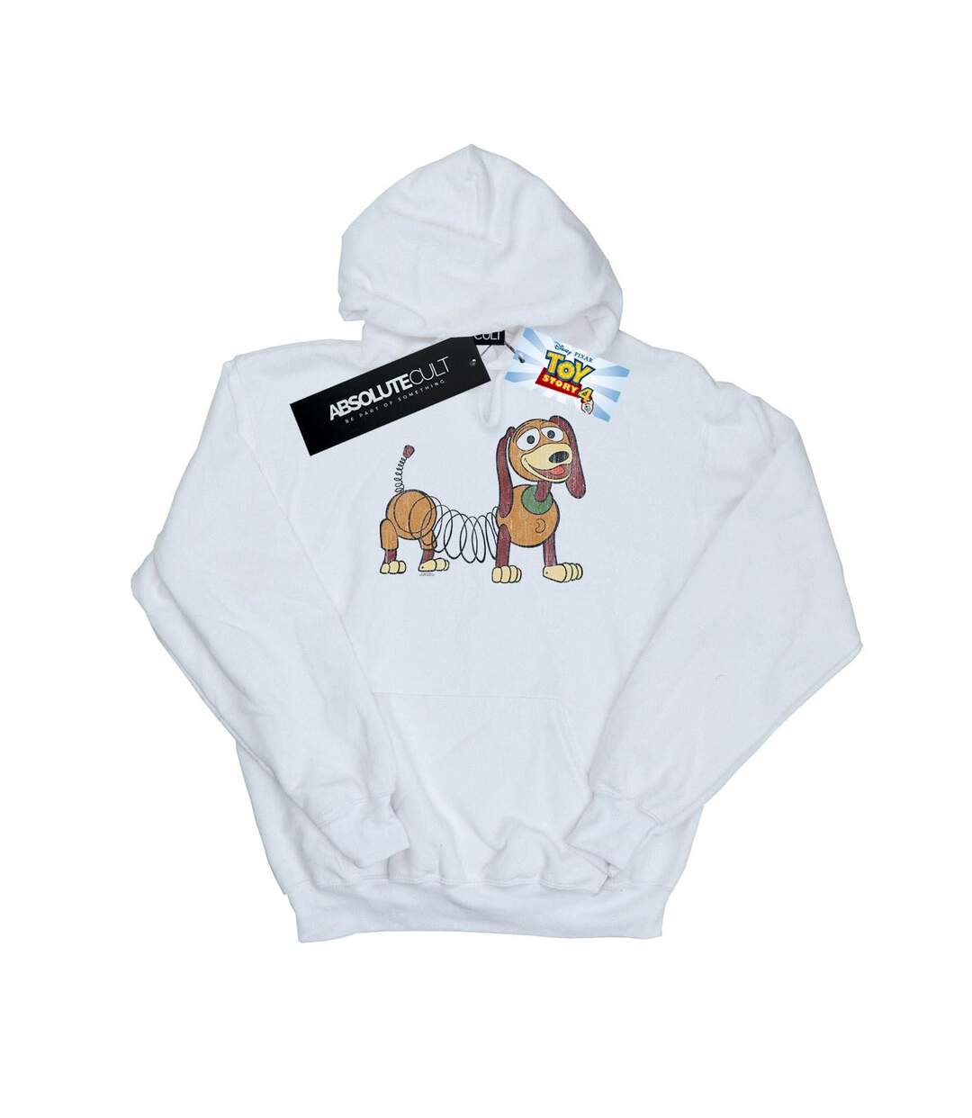 Disney Sweat à capuche femme/femme Toy Story 4 Slinky Pose (Blanc) - UTBI15245-1