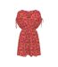 Robe rose/orange femme only nova - s-1