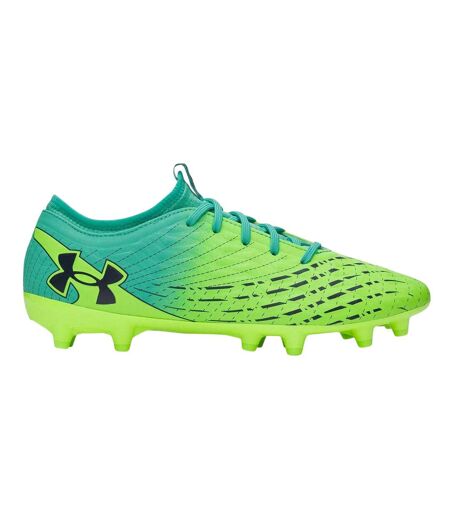 Chaussures De Foot Pour Terrain Ferme Magnetico Elite Homme Vert Turquoise Vif Under Armour