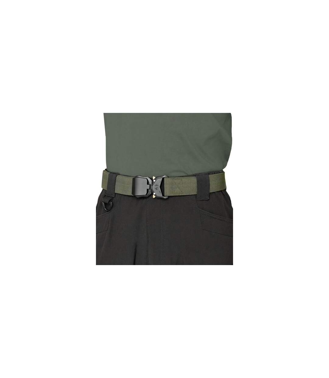 Ceinture D555 Dale Homme Vert Kaki Duke-1