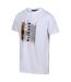 Regatta Mens Cline VII Tree Coolweave T-Shirt (White) - UTRG9286