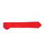Premier Tie - Mens Slim Retro Work Tie (Red) (One Size) - UTRW1164-2