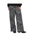 Pantalon fluide beige/noir femme jdy debbie - l-l32-1