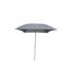 Parasol de Plage Carré Helenie 239cm Gris