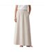 Jupe beige femme vero moda kita-1
