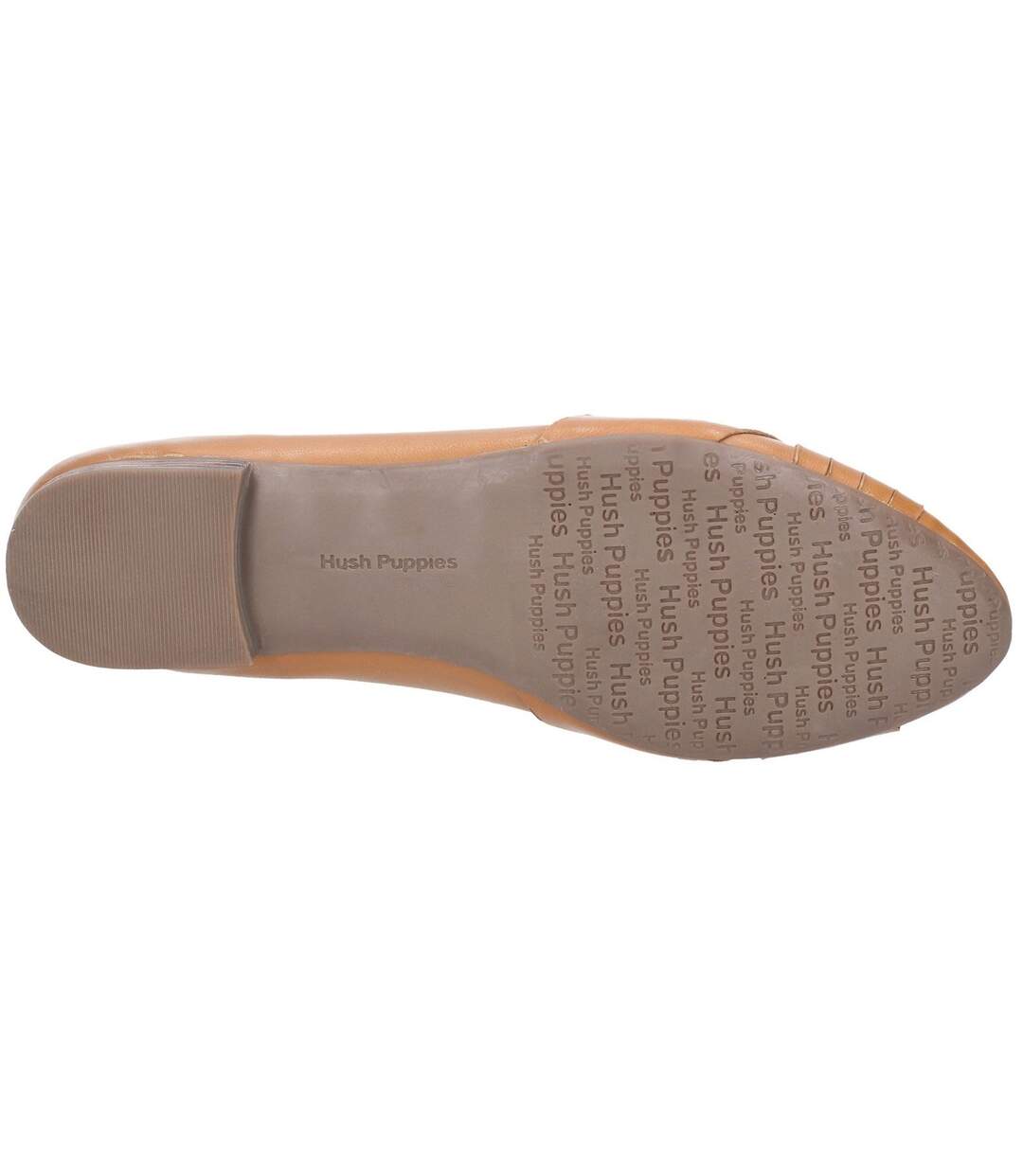 Hush Puppies Womens/Ladies Marley Ballerina Leather Slip On Shoes (Tan) - UTFS6113-4