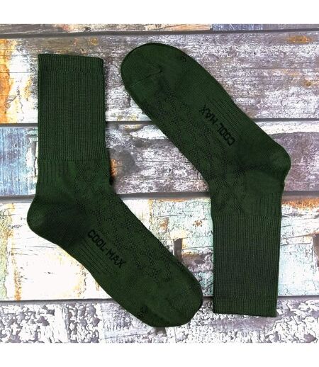 2 Paires Chaussettes Homme Coolmax pour Randonnée
