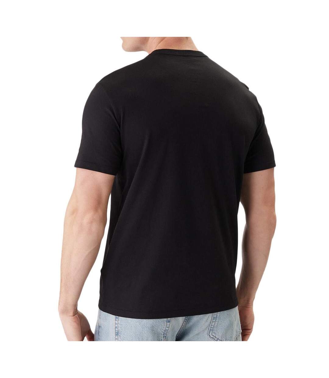 T-Shirt noir homme calvin klein jeans micros-2