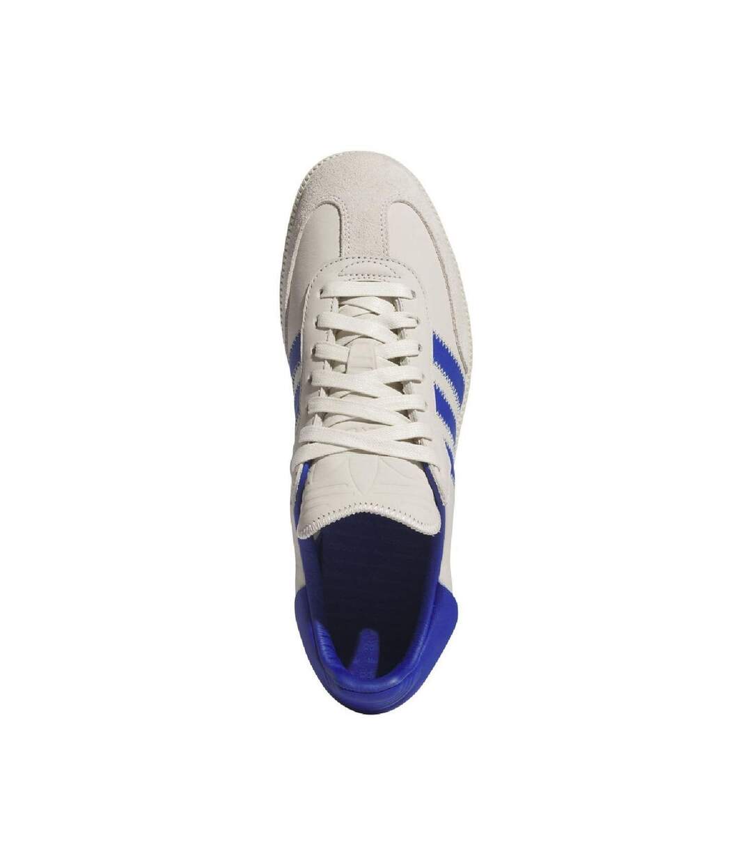 Baskets Motif/style 3 Rayures Humanrace Samba Homme Blanc Bleu Adidas-3