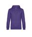 Sweat à capuche king homme violet B&C-1