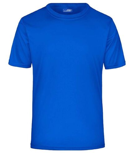 t-shirt respirant JN358 - bleu roi - col rond - Homme
