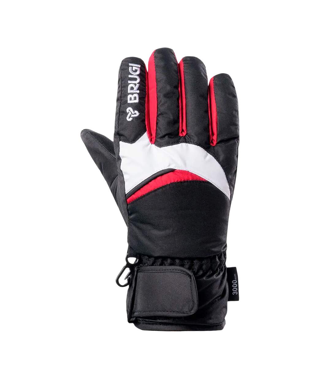 Gants De Ski Noir Brugi-1