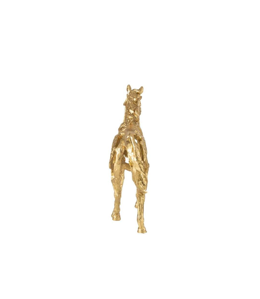 Statuette Cheval Ajouré Hollywood 44cm Doré-4
