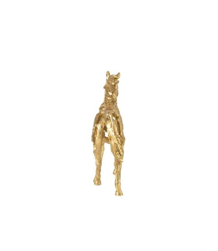 Statuette Cheval Ajouré Hollywood 44cm Doré