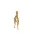 Statuette Cheval Ajouré Hollywood 44cm Doré-4
