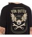 T-shirt homme comfort en jersey 180GSM print devant et dos Jacob Vondutch-4