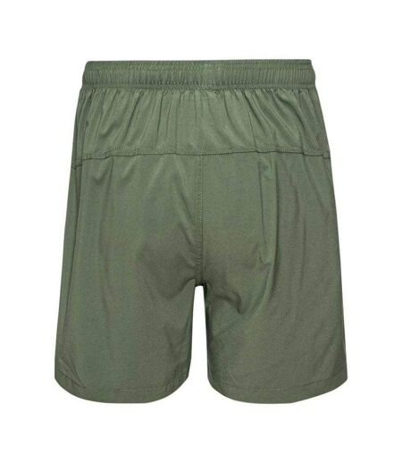 Mens Cross Shorts Green Magnum
