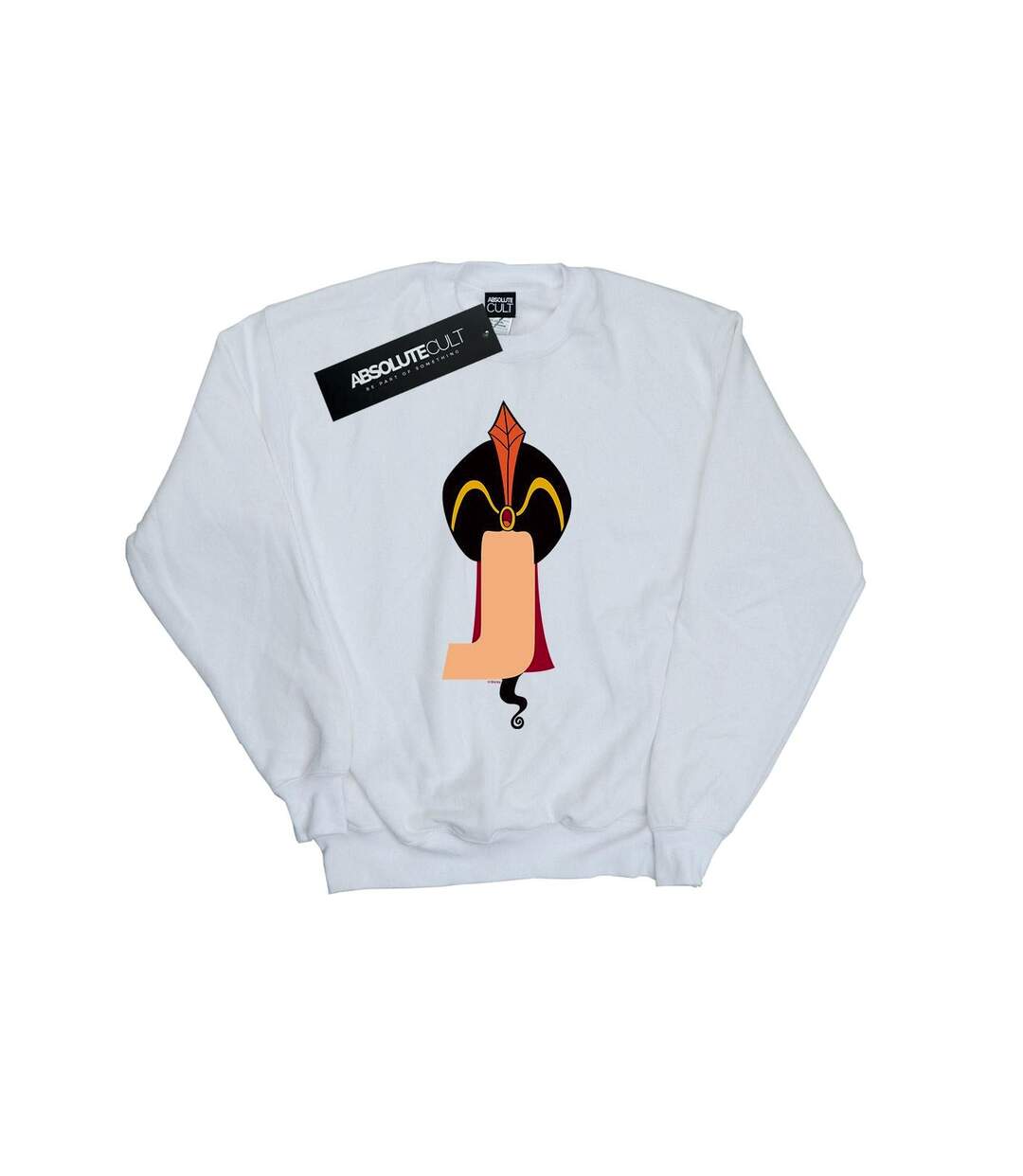 Disney Sweat-shirt Womens/Ladies Alphabet J Is For Jafar (Blanc) - UTBI12435-1