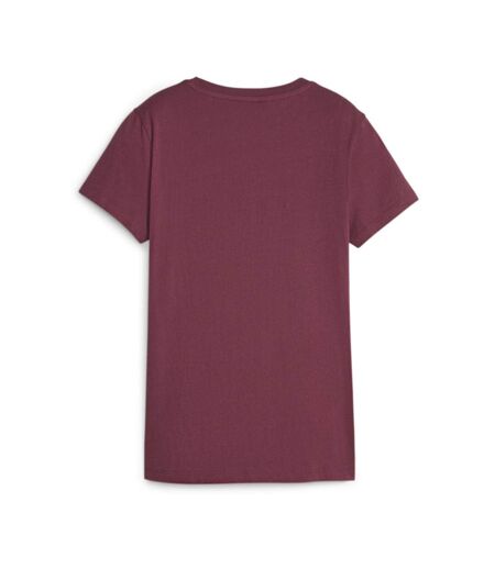 T-shirt Bordeaux Femme Puma Squad Graf - M