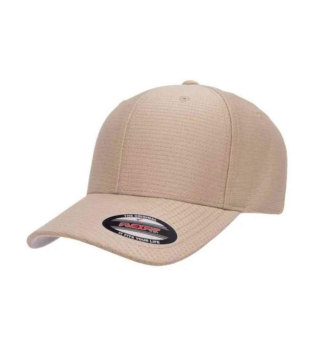 Casquette De Baseball Cool & Dry Calocks Kaki Flexfit-1